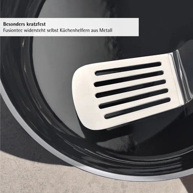 Сотейник 16 см с крышкой, черный Fusiontec Mineral Pro WMF