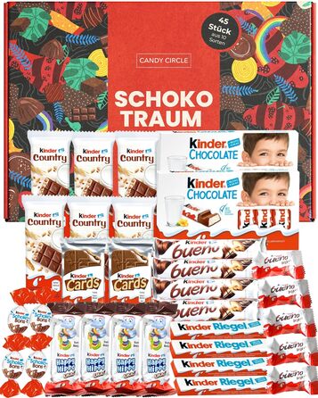 Коробка конфет с шоколадом, 31 предмета Kinder