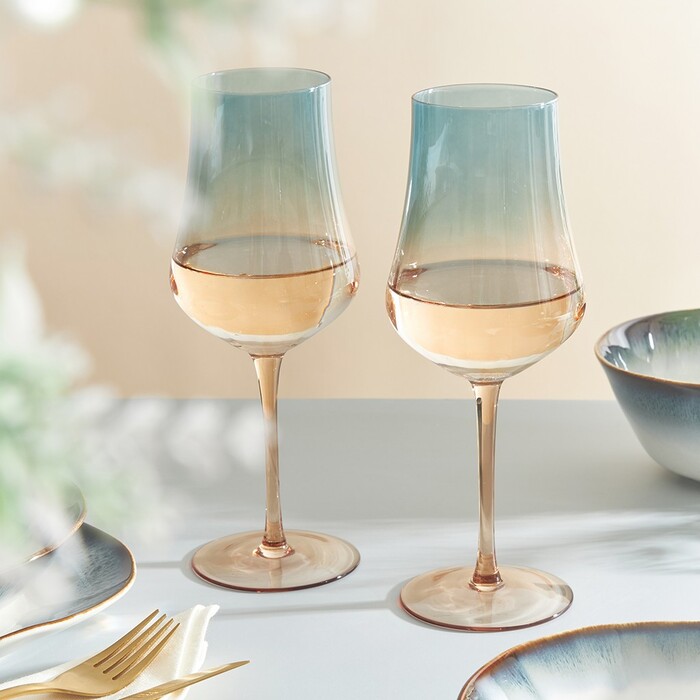 Набор из 2-х бокалов Fissman для белого вина 480 мл (13685)