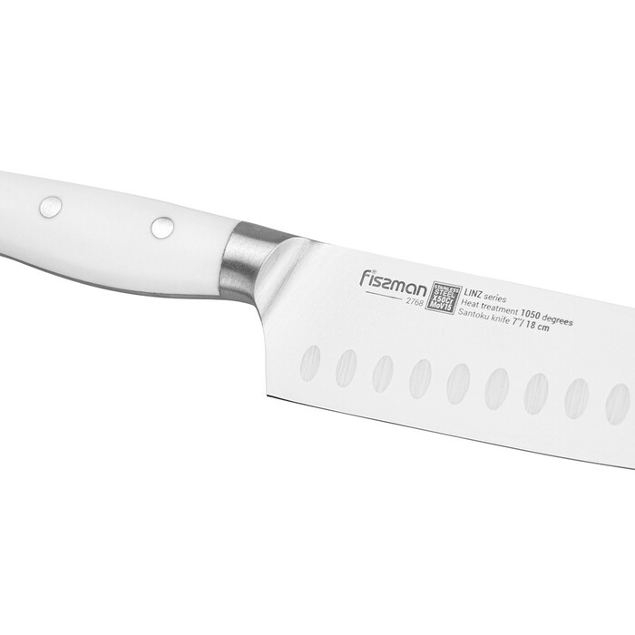 Ніж Fissman сантоку LINZ 18 см X50CrMov15 сталь (2768)