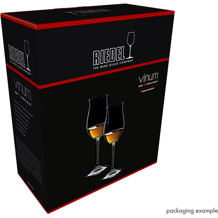 Набір з 2 келихів для коньяку Hennessy 190 мл, Vinum Riedel