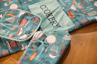 Набор прихваток для кухни Ardesto Cookery 17х28см, 20х20см, 90% полиэстер, 10% хлопок.