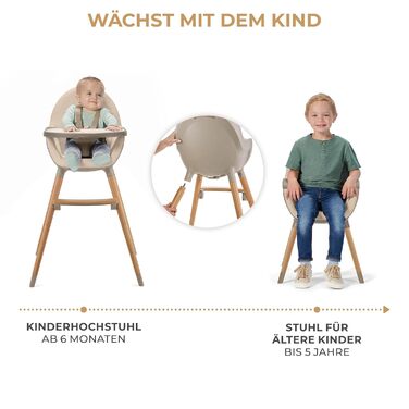 Детский стульчик для кормления от 6 месяцев kk Kinderkraft