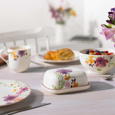 Масленка, белый с росписью Mariefleur Villeroy & Boch
