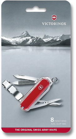 Ніж швейцарський 8 функцій, 65 мм, Victorinox NailClip