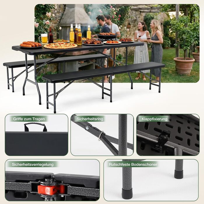 Складной комплект мебели для кемпинга Sekey