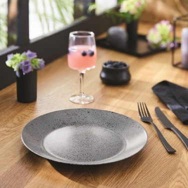 Тарелка обеденная Luminarc Slate Black, 25 см (6788144)