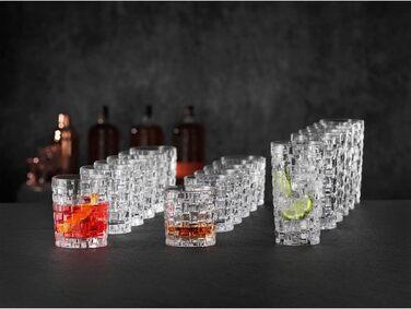 Набор стаканов для виски и лонгдринков, 18 предметов, Bossa Nova Nachtmann