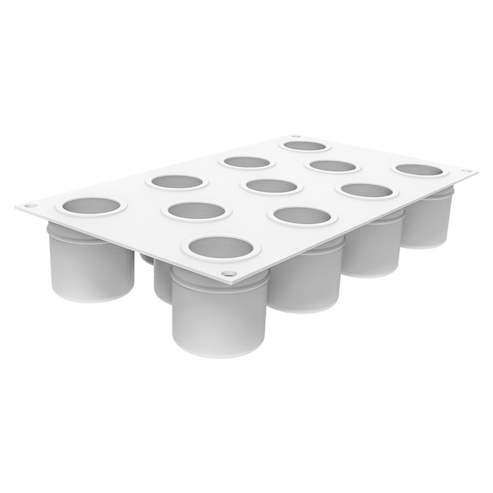 CILINDRO 3D 100 Форма силиконовая