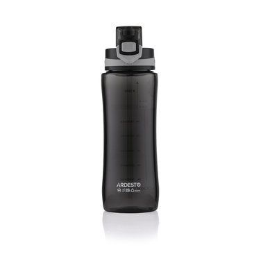 Пляшка для води Ardesto Purity, 800мл, пластик, чорний