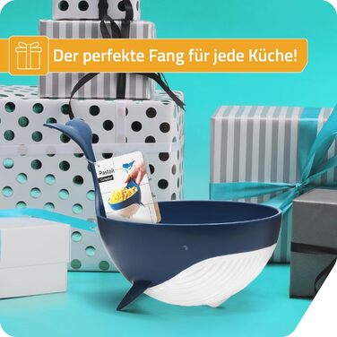 Друшляк для пасти у формі кита PELEG DESIGN