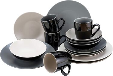 Набір посуду на 4 персони, 16 предметів, Very Cool Creatable