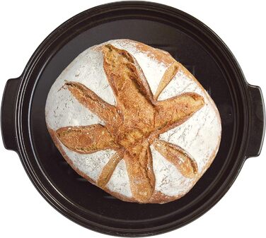 Форма для выпечки хлеба круглая 32,5 см, антрацит Emile Henry