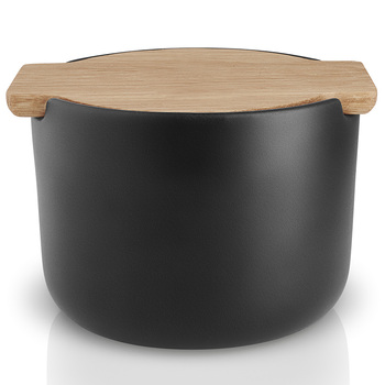 Ємність для зберігання з кришкою 10,4 х 7,7 х 11,4 см, чорна Nordic Kitchen Eva Solo