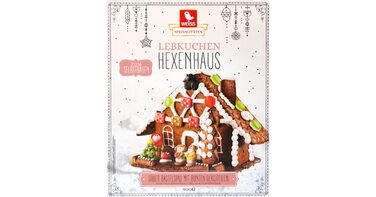 Білий пряниковий будиночок, включаючи цукрову пудру, 900 г weiss