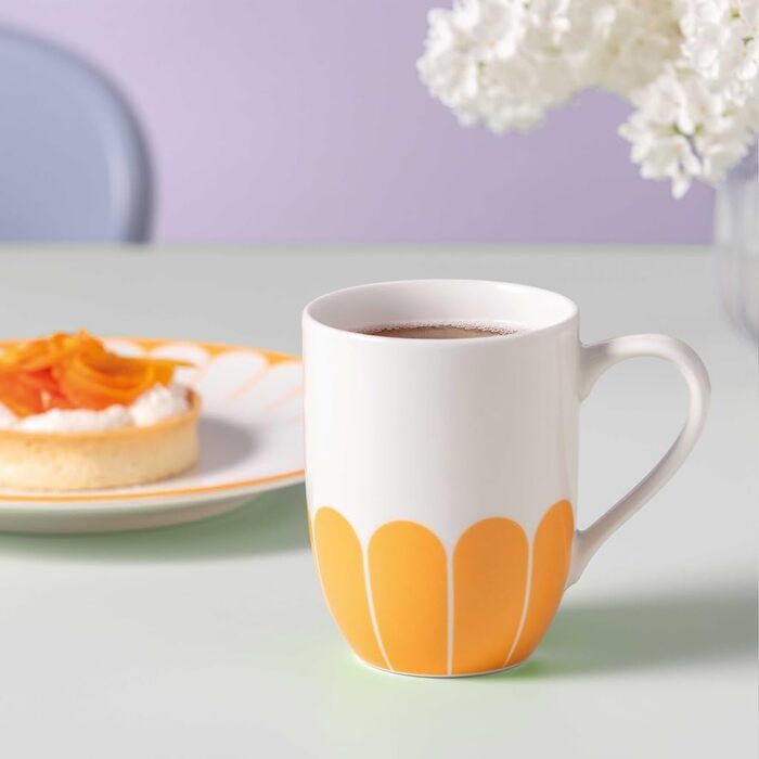 Кухоль 290 мл, помаранчевий Fleur Villeroy & Boch