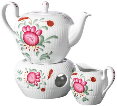 Підставка-пігрівач для чайника Amina Ostfriesenrose Seltmann Weiden