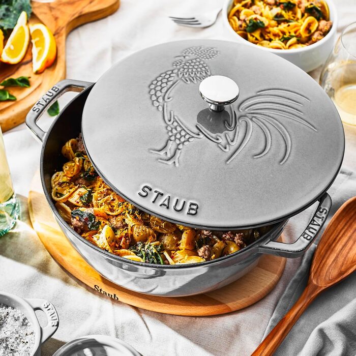 Подставка деревянная магнитная 21 см, овальная Staub