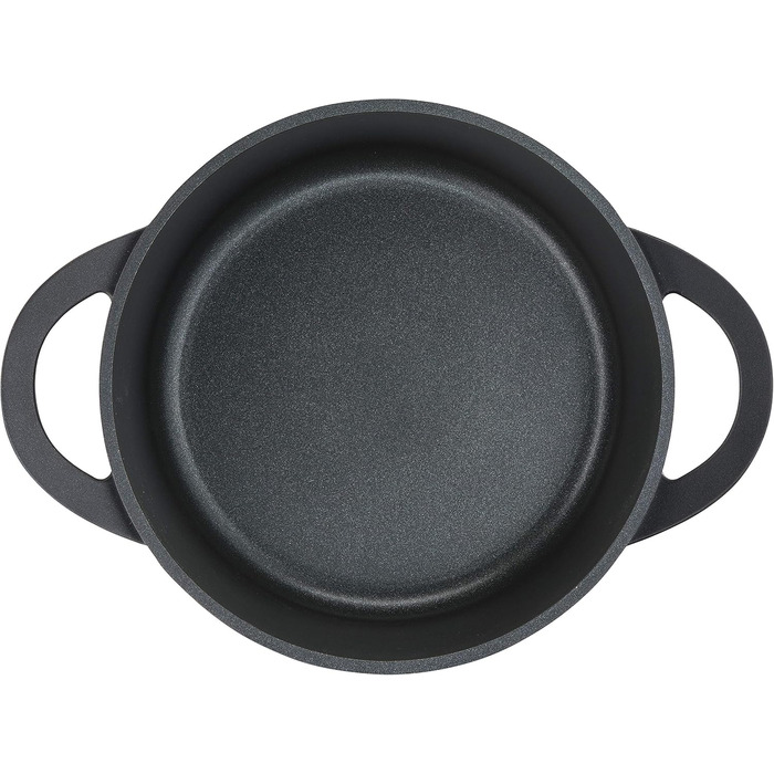 Жаровня 24 см с крышкой, черная TRATTORIA TEFAL