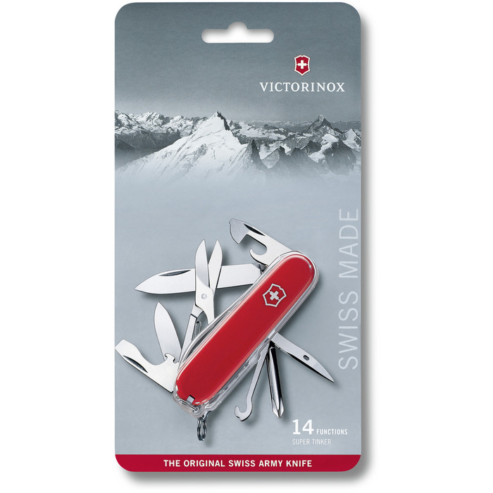 Ніж Victorinox Super Tinker 91мм/14функ/черв (блістер)