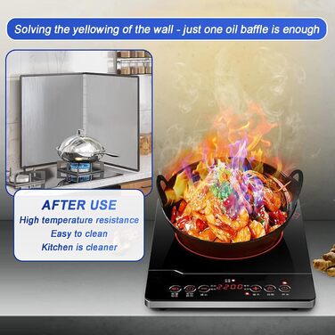 Сложная защита от брызг для плиты 30 х 30 см Generisch