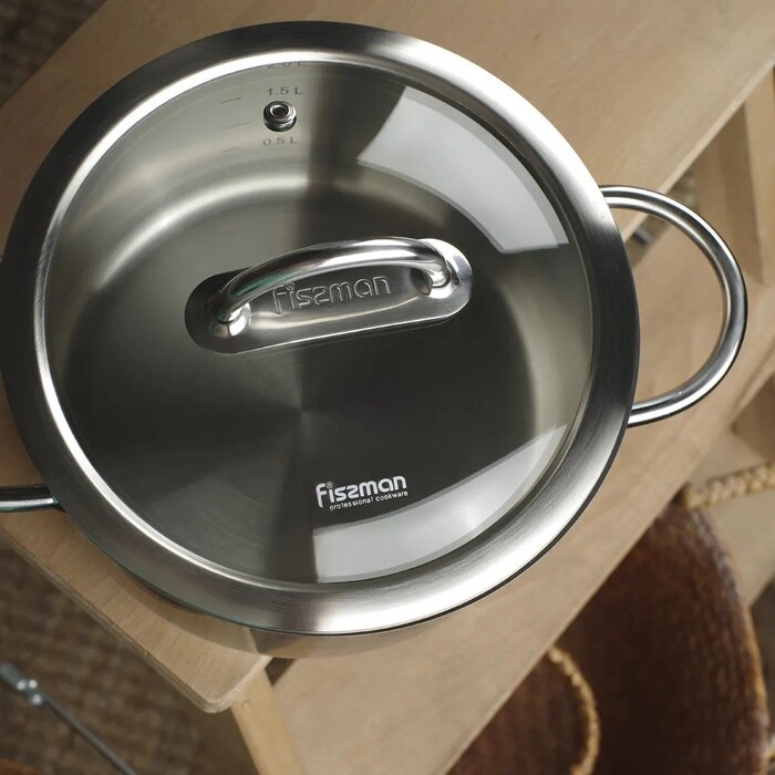 Каструля Fissman BENJAMIN 2,5 л з кришкою (5422)