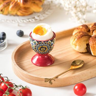 Набір яєчних чашок порцеляні 6 шт Henten Home