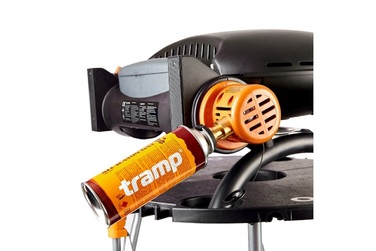 КОМПЛЕКТ Портативный переносной газовый гриль O-GRILL 500, черный+шланг в подарок! Код: 011672