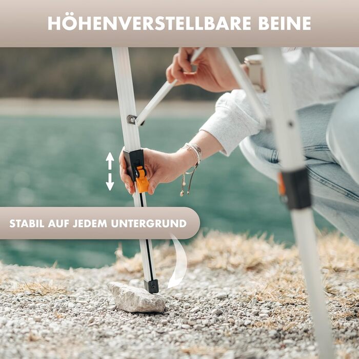 Складной кемпинговый стол с сумкой для транспортировки NATURBUMMLER