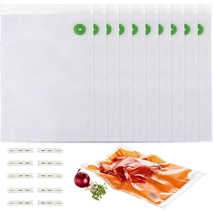 Вакуумные пакеты 10 пакетов 26 x 40 см Vinabo