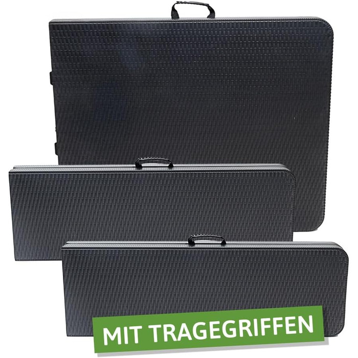 Набор стола и 2 скамейки для кемпинга novaterra