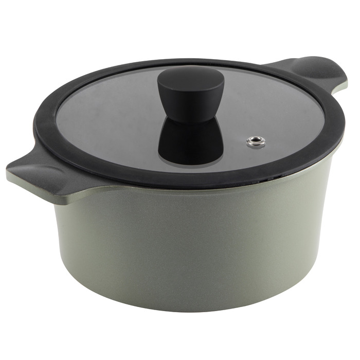 Каструля RINGEL Zitrone Olive (4.2 л) 24 см (6885899)