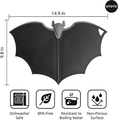 Обробна дошка у вигляді кажана OTOTO