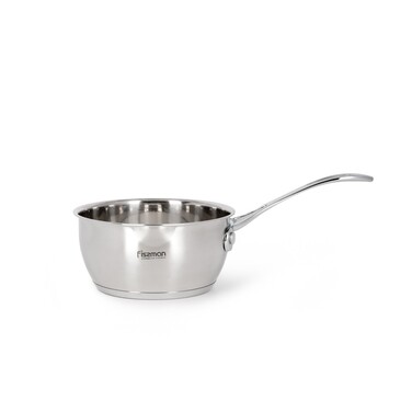Ковш Fissman FELICE 14x7 см/1,0 л, без крышки нержавеющая сталь (5327)