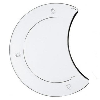 Приставная тарелка в форме луны La Rochere Abeille, диам. 25 см