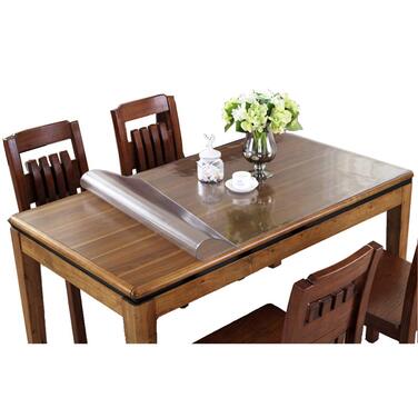 Прозора скатертина Ever Fairy, захисна плівка для столу з ПВХ 2,0 мм, килимок для кухні, їдальні, дерев&39яних меблів, захисний чохол (60 x 110 см) (прозора прямокутна 2 мм, 240 x 100 см (прямокутна))