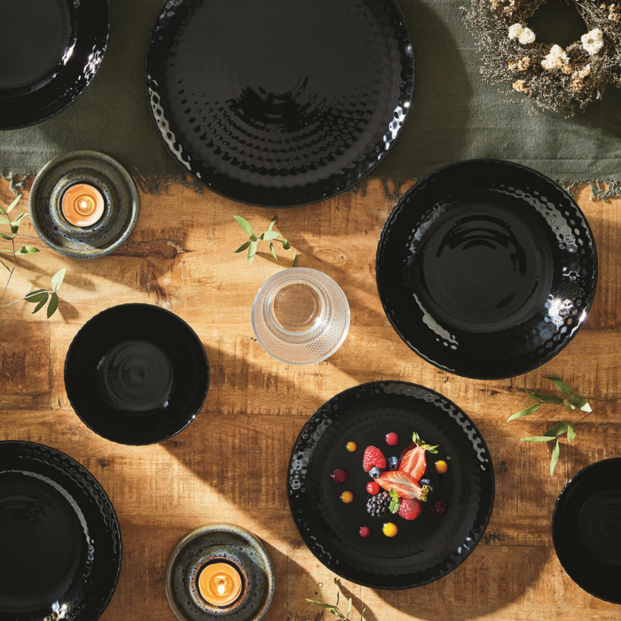 Тарілка десертна Luminarc Pampille Black 19 см (6711241)