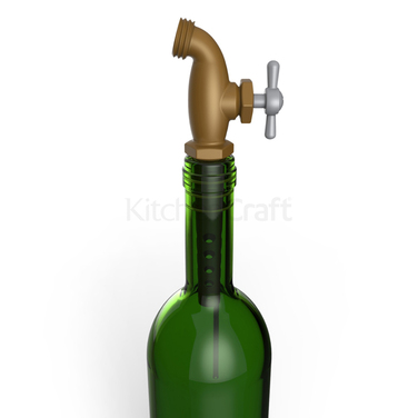 Пробка для бутылки Kitchen Craft CHICKEN, с аэратором