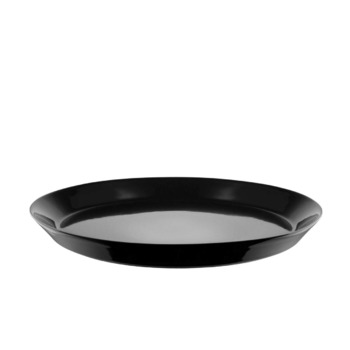 Тарілка обідня 26,5 см чорна, 4 предмета Tonale Alessi