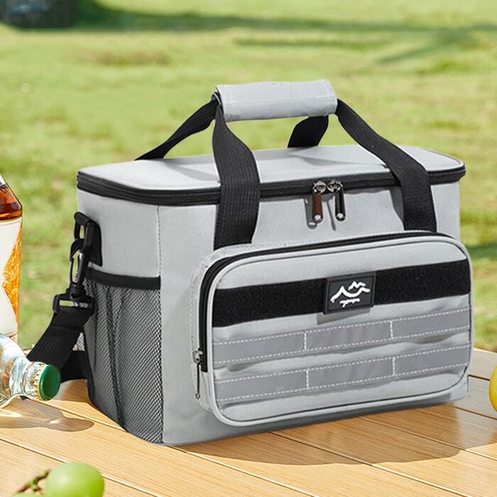 Термосумка для кемпінгу сіра Generisch