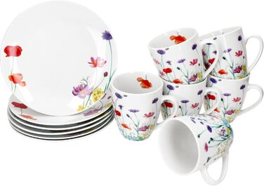 Сніданковий набір з 12 предметів на 6 осіб MamboCat