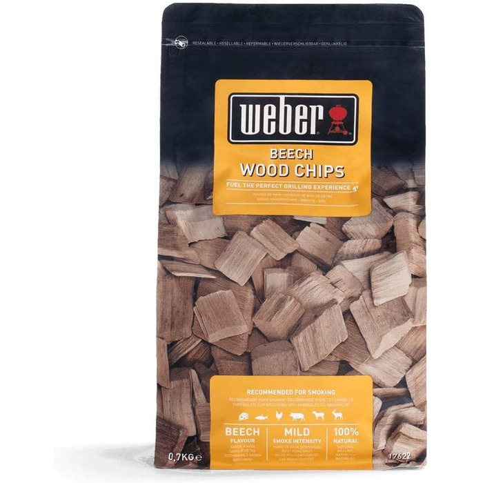 Треска для копчения буковая древесина 700 г Weber