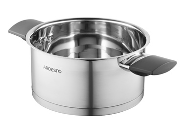 ARDESTO Gemini Pan, стеклянная крышка, 2,1 л, нержавеющая сталь