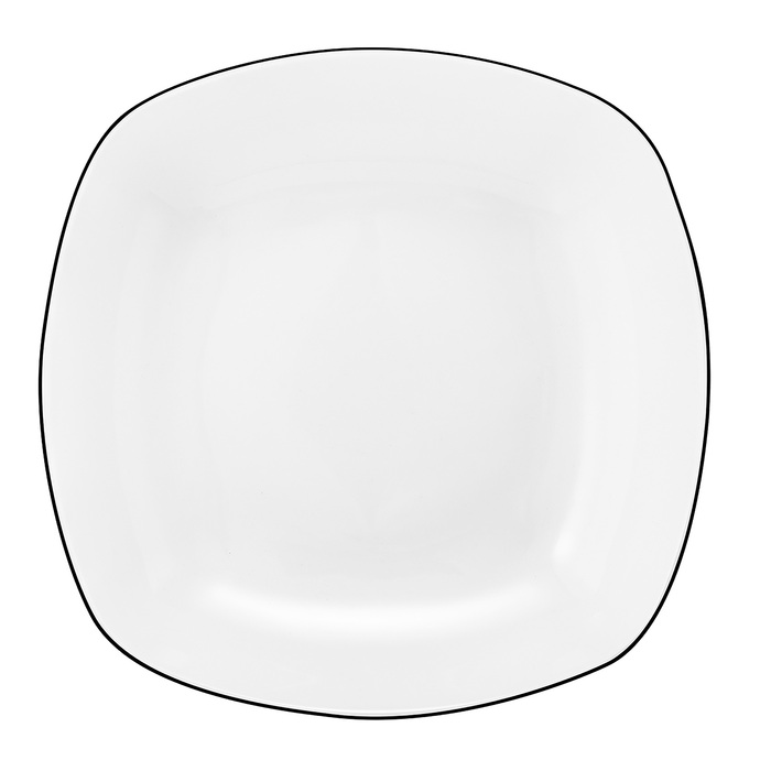 Тарелка для супа 21 см Black Line Lido Seltmann Weiden