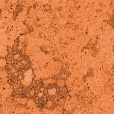 Дизайнерський кухонний фартух з алюмінієвого композиту, кухонний фартух, товщина 3 мм, 60x100 см, (натуральний камінь кольору іржі)