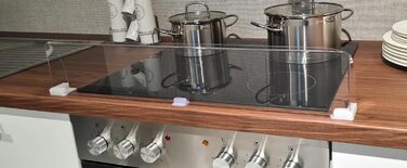 Прозрачный фартук от брызг для плиты LHSchutz