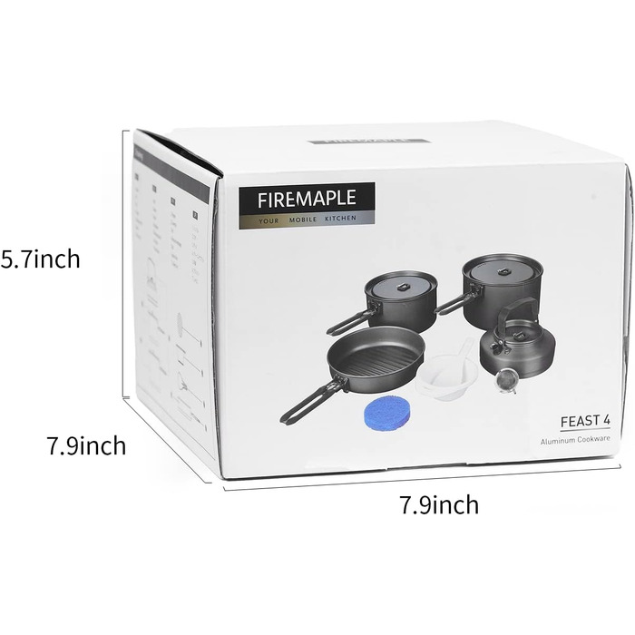Набір посуду для кемпінгу Fire-Maple