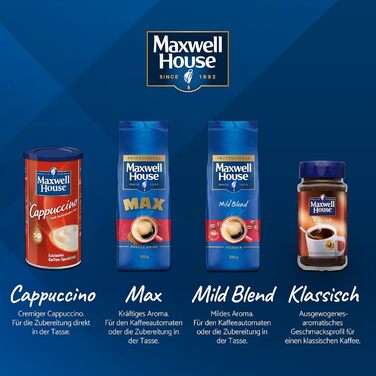Розчинна кава Classic, банка 200 г на 112 порцій Maxwell House