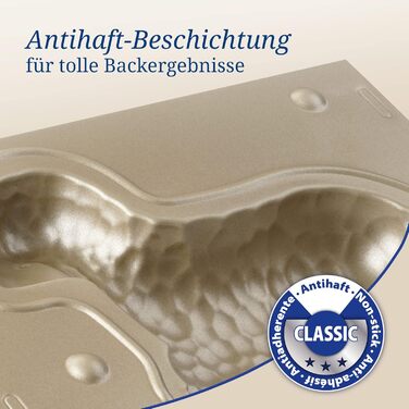 Набір з 2 форм для пасхальної випічки, ягнята Golden Easter Dr. Oetker