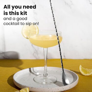 Професійний набір бармена з 26 предметів Generic